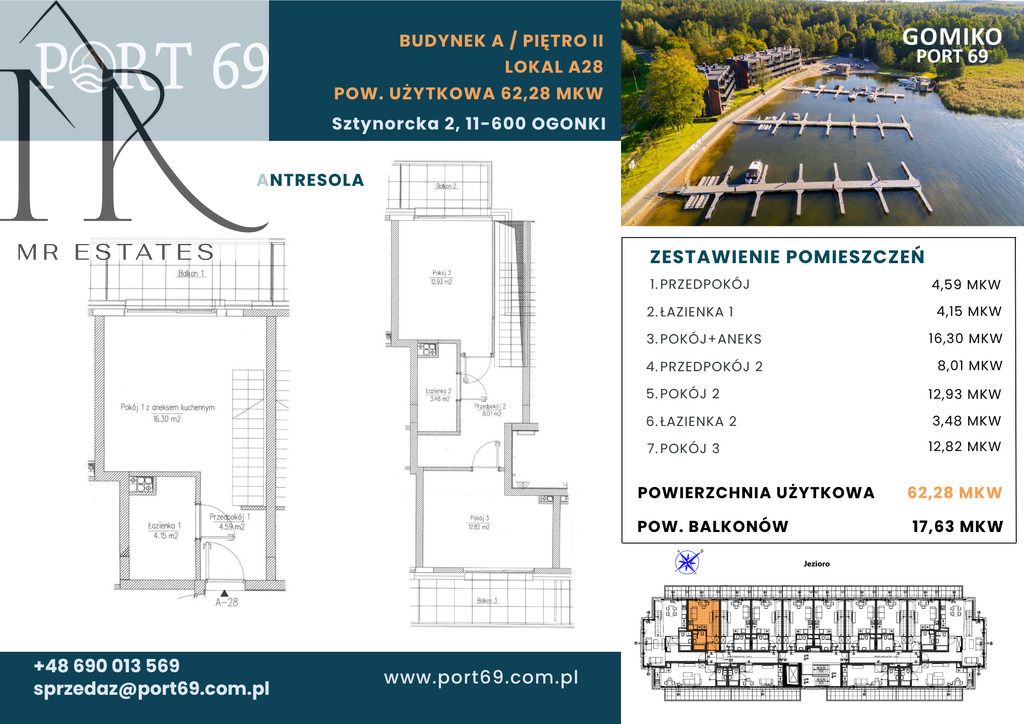 Mieszkanie 3-pokojowe Ogonki, ul. Sztynorcka. Zdjęcie 25