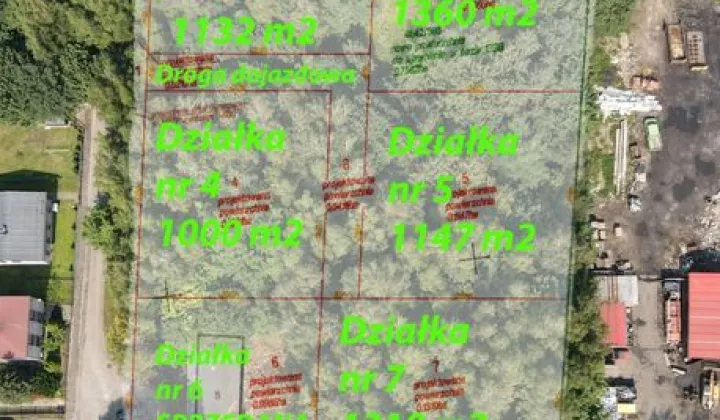 Działka inwestycyjna Piekary Śląskie, ul. Janusza Korczaka