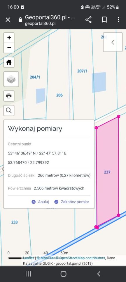 Działka budowlana Bargłów Kościelny, ul. Ogrodowa. Zdjęcie 4