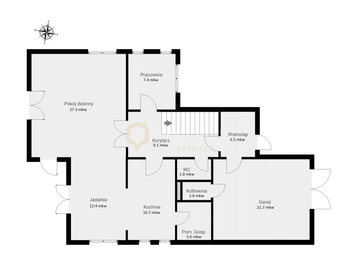 dom wolnostojący, 7 pokoi Marki, ul. Wschodnia. Zdjęcie 18