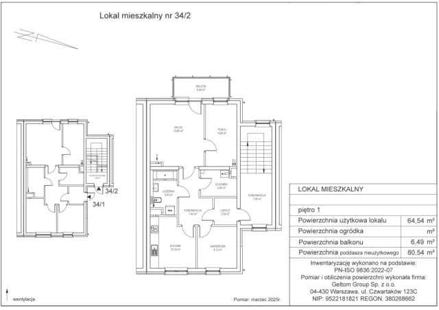 Mieszkanie 3-pokojowe Warszawa Białołęka, ul. Konik Polny. Zdjęcie 21