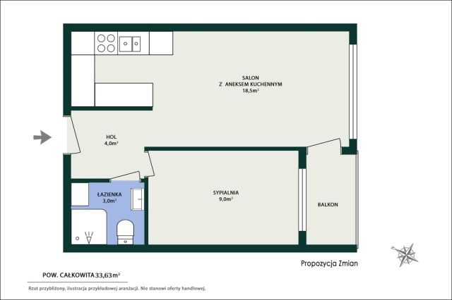 Mieszkanie 2-pokojowe Warszawa Praga-Północ, ul. Targowa. Zdjęcie 10