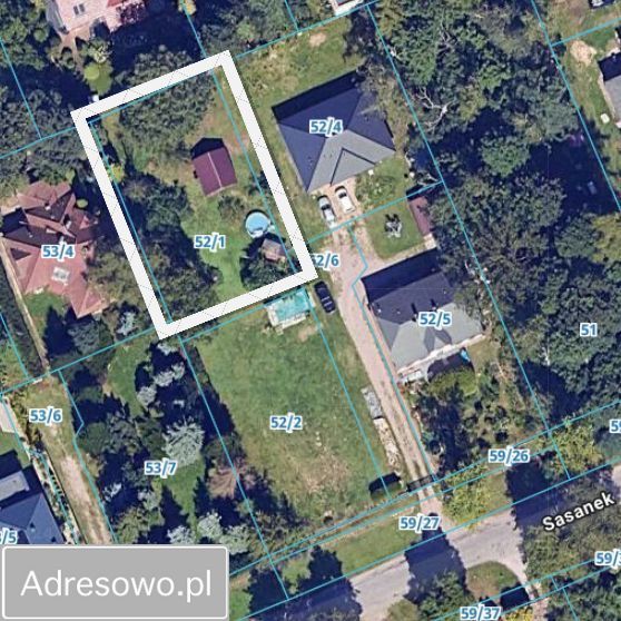 Działka inwestycyjna Łódź Julianów, ul. Sasanek