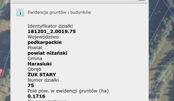 Działka rolna Żuk Stary