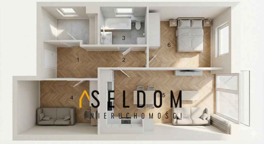 Mieszkanie 3-pokojowe Opole Groszowice, ul. Majowa. Zdjęcie 15