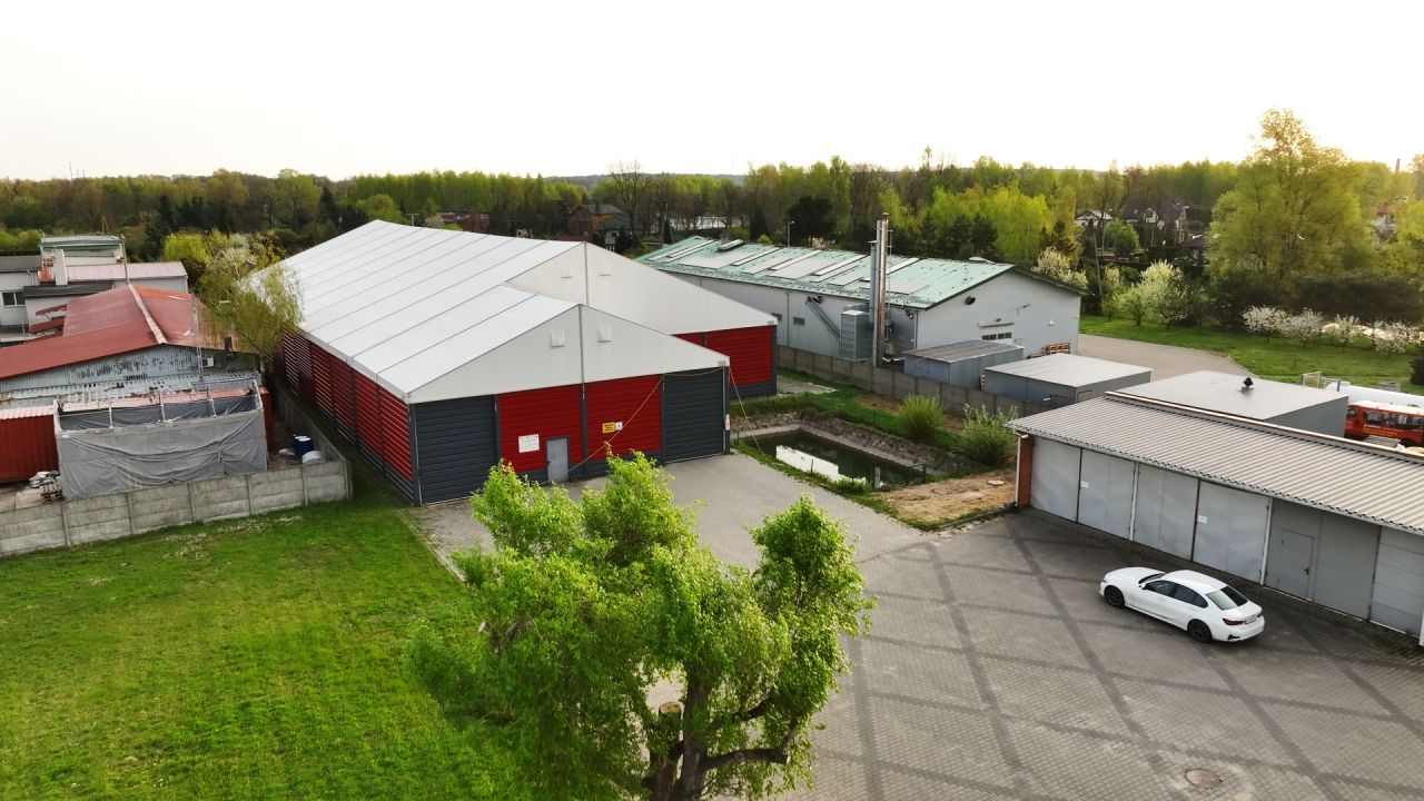 Hala/magazyn Ksawerów, ul. Tymiankowa. Zdjęcie 11