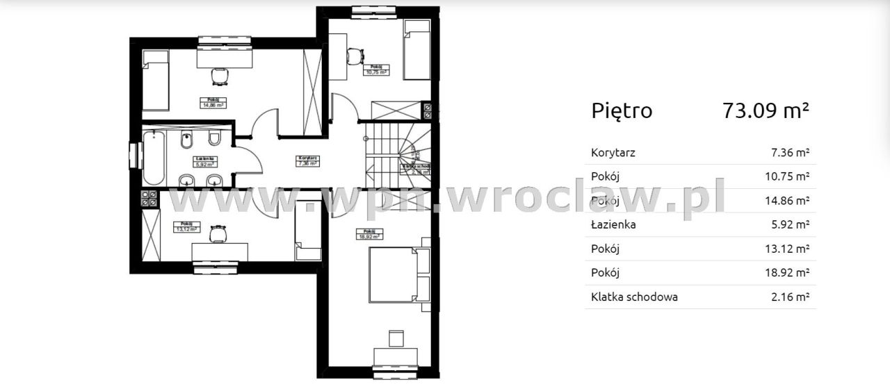 bliźniak, 5 pokoi Wrocław. Zdjęcie 3