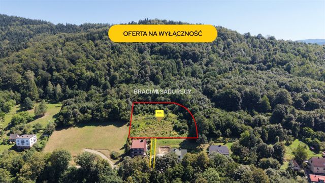 Działka budowlana Sucha Beskidzka. Zdjęcie 1