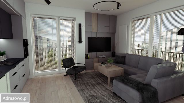 Mieszkanie 1-pokojowe Warszawa Wilanów, ul. Sarmacka. Zdjęcie 1