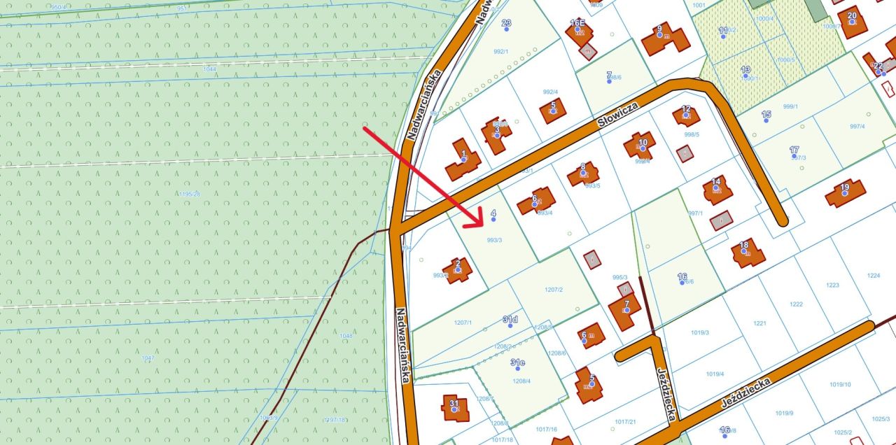 Działka budowlana Puszczykowo Puszczykówko, ul. Słowicza. Zdjęcie 5