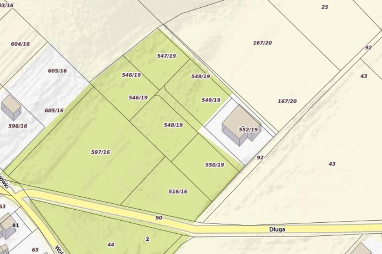 Działka budowlana Łańce, ul. Jarzębinowa. Zdjęcie 5