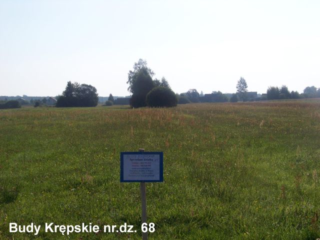 Działka rolna Budy Krępskie. Zdjęcie 1
