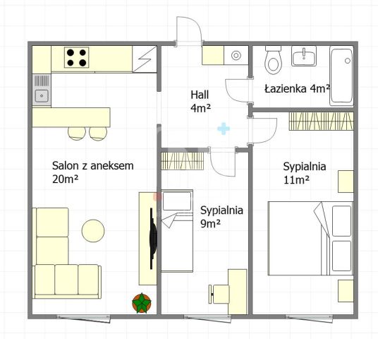 Mieszkanie 3-pokojowe Warszawa Śródmieście, ul. Grzybowska. Zdjęcie 18