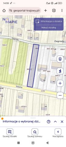 Działka budowlana Opole Lubelskie Zagrody, ul. Zagrody. Zdjęcie 2