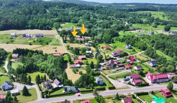 Działka budowlana Zagórz Wielopole