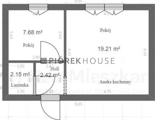 Mieszkanie 2-pokojowe Warszawa Praga-Południe, ul. Grochowska. Zdjęcie 10