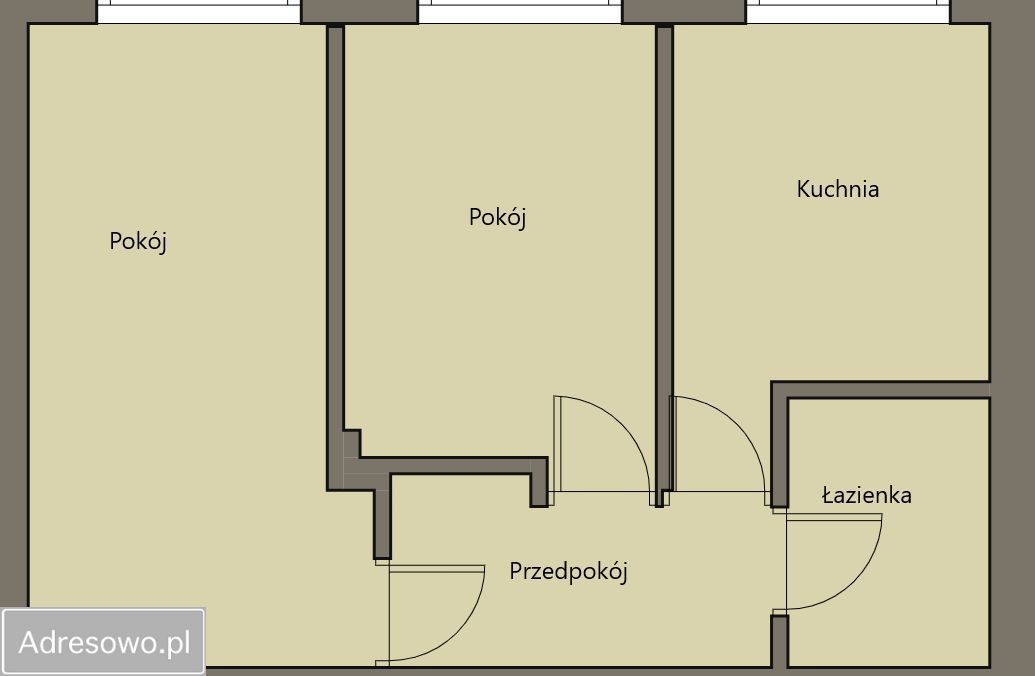 Mieszkanie 2-pokojowe Łuków, al. Tadeusza Kościuszki. Zdjęcie 14