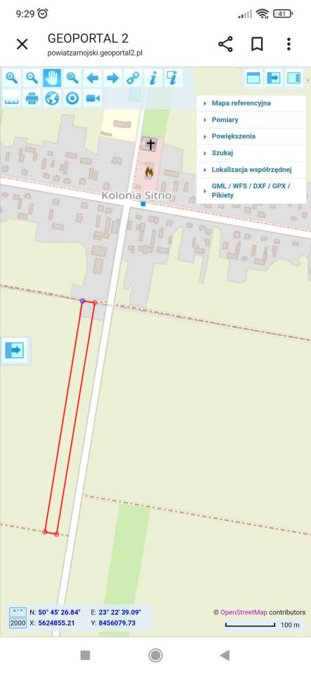 Działka rolna Kolonia Sitno. Zdjęcie 3