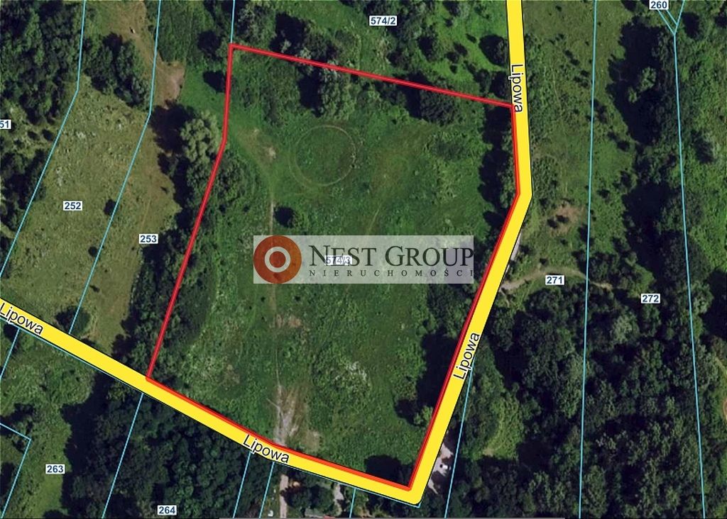 Działka inwestycyjna Skierdy, ul. Lipowa. Zdjęcie 1