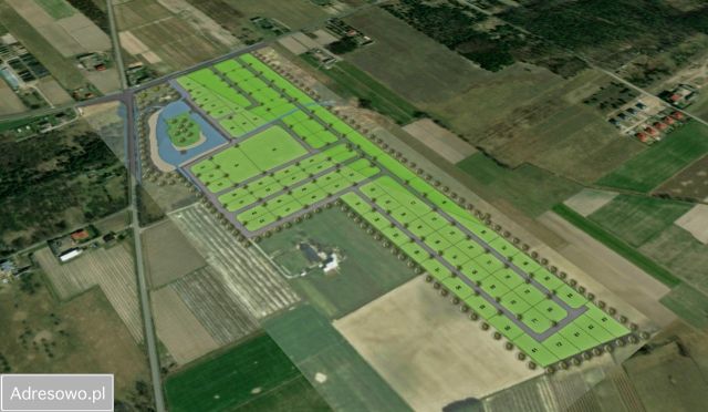 Działka budowlana Nowe Racibory. Zdjęcie 1