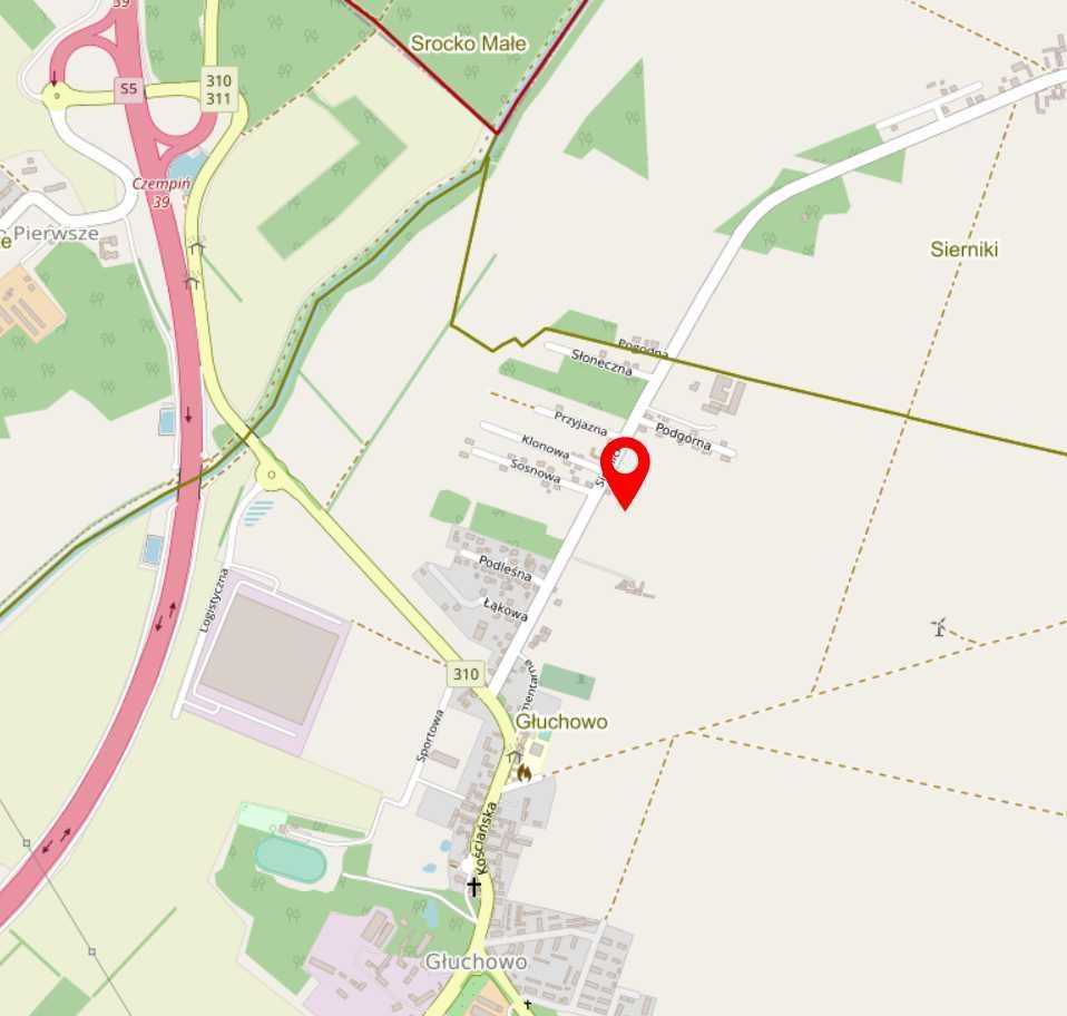 Działka budowlana Głuchowo. Zdjęcie 2