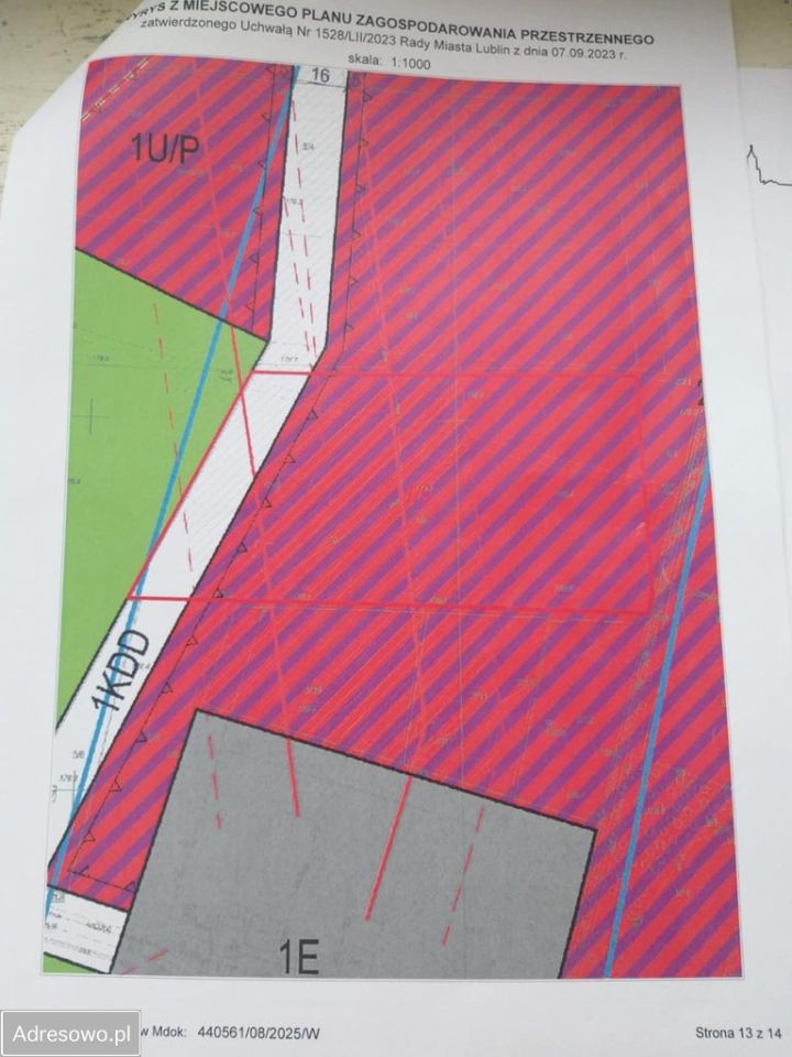 Działka inwestycyjna Lublin Hajdów, ul. Mełgiewska. Zdjęcie 5