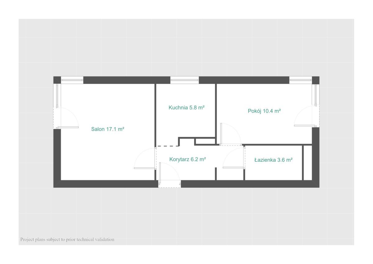 Mieszkanie 2-pokojowe Poznań Wilda, ul. Pamiątkowa. Zdjęcie 9