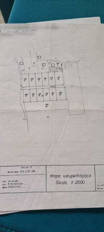 Działka budowlana Łapanów. Zdjęcie 5