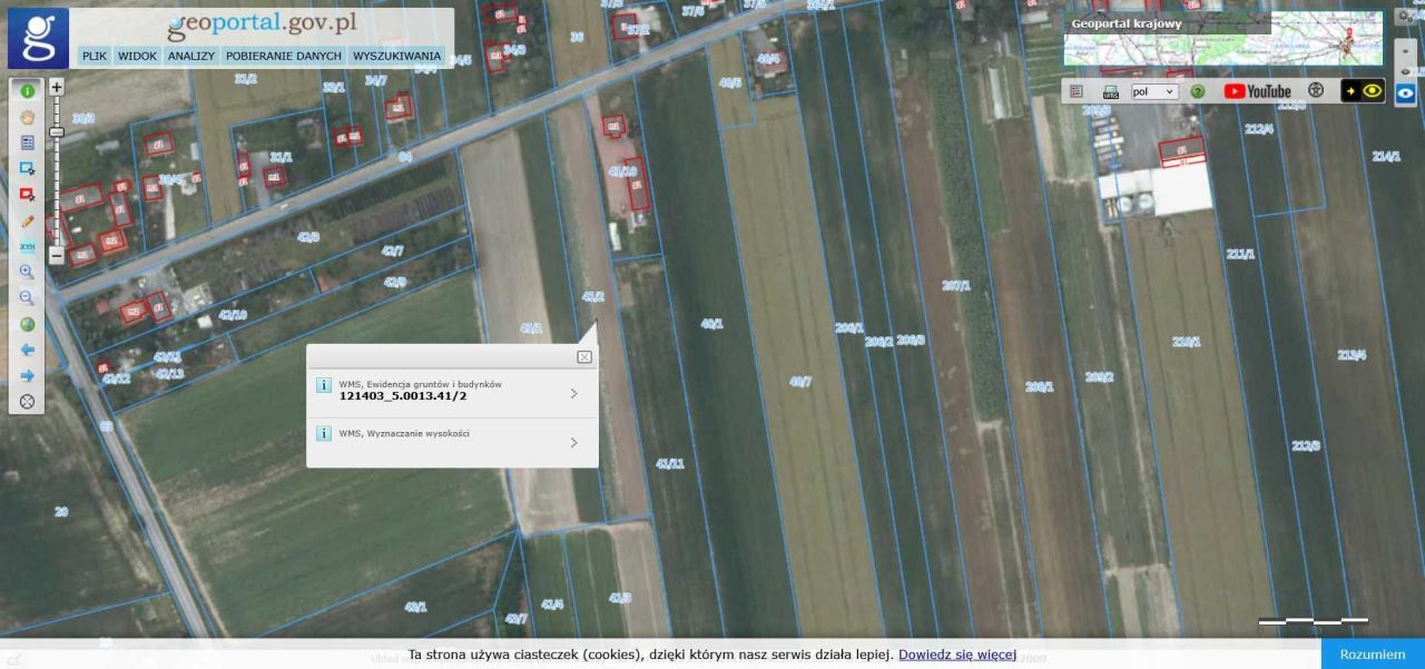 Działka rolno-budowlana Szpitary