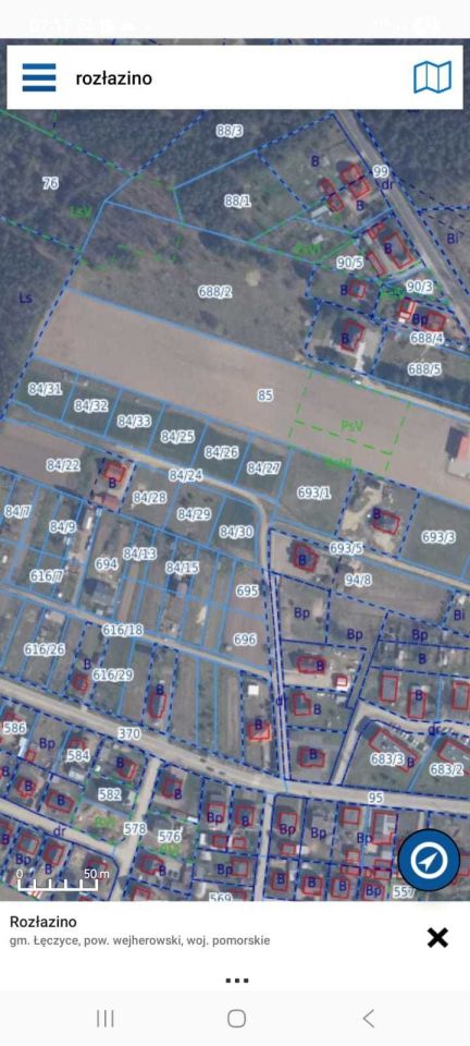 Działka budowlana Rozłazino. Zdjęcie 3