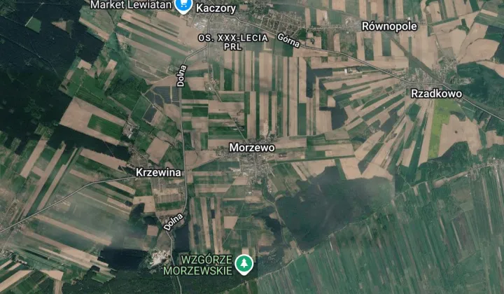Działka budowlana Morzewo