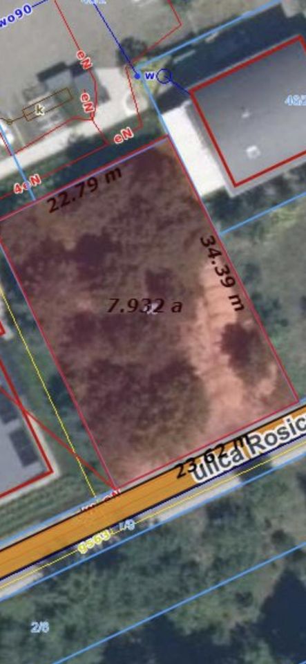 Działka budowlana Warszawa Miedzeszyn, ul. Rosiczki