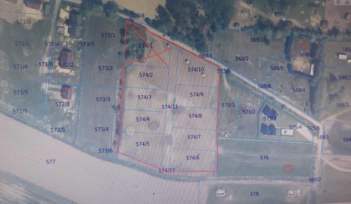 Działka rolno-budowlana Jantar, ul. Spokojna