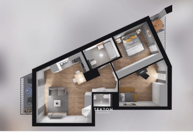 Mieszkanie 3-pokojowe Pruszków Żbików. Zdjęcie 4