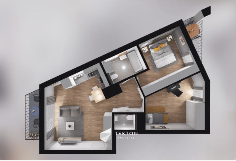 Mieszkanie 3-pokojowe Pruszków Żbików. Zdjęcie 4