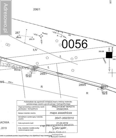 Działka inwestycyjna Kraków Bieżanów, ul. Laskowa. Zdjęcie 1