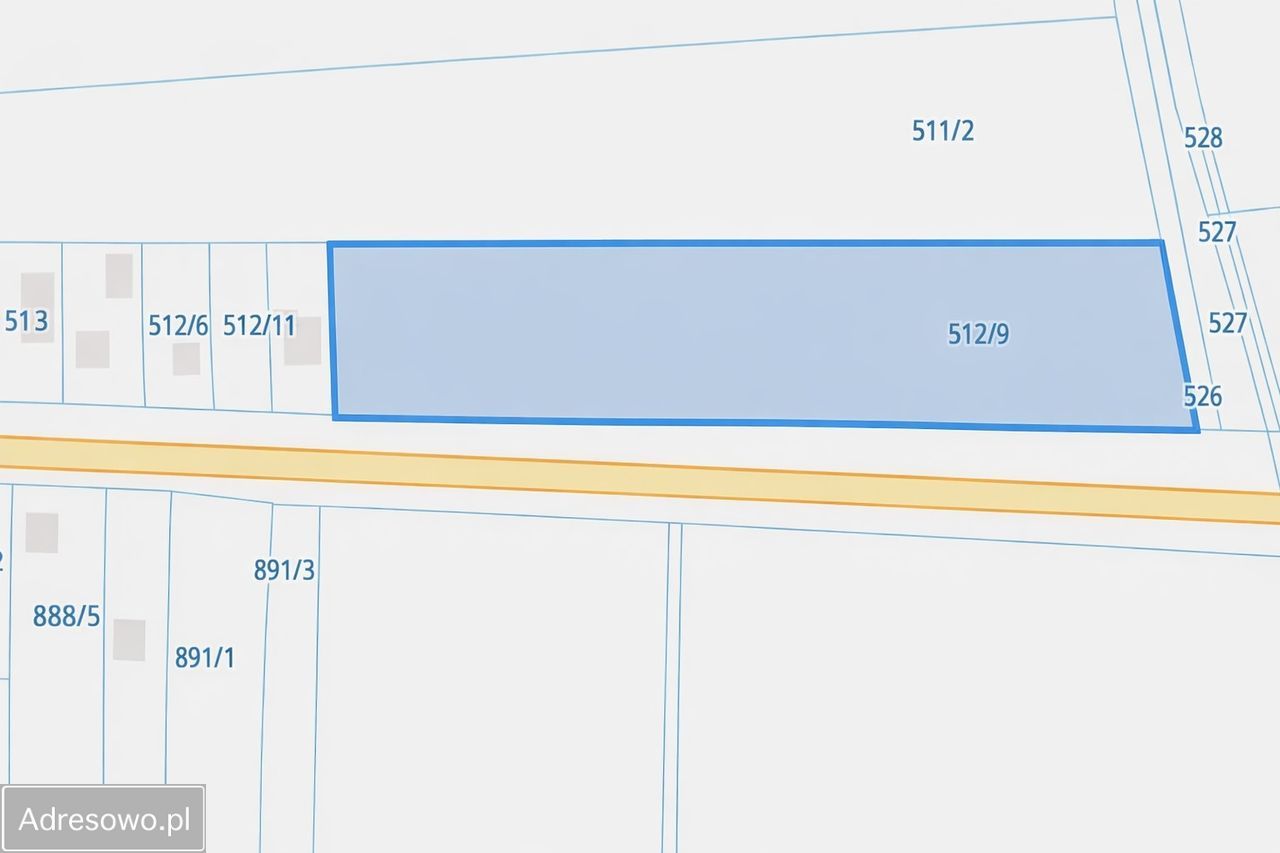Działka rolno-budowlana Rososzyca, ul. Ostrowska. Zdjęcie 3
