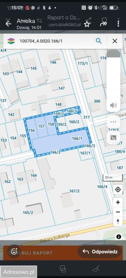 Działka budowlana Opoczno, ul. Kolberga