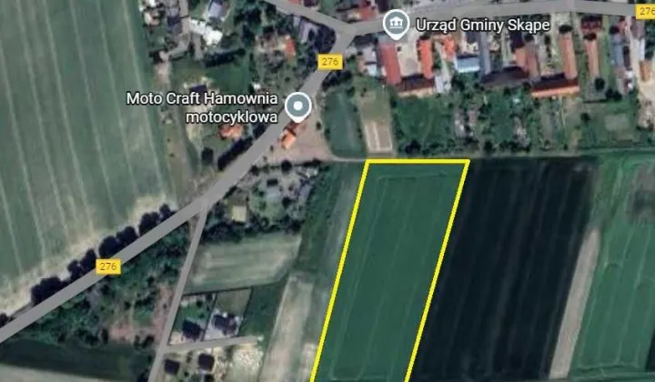 Działka budowlana Skąpe