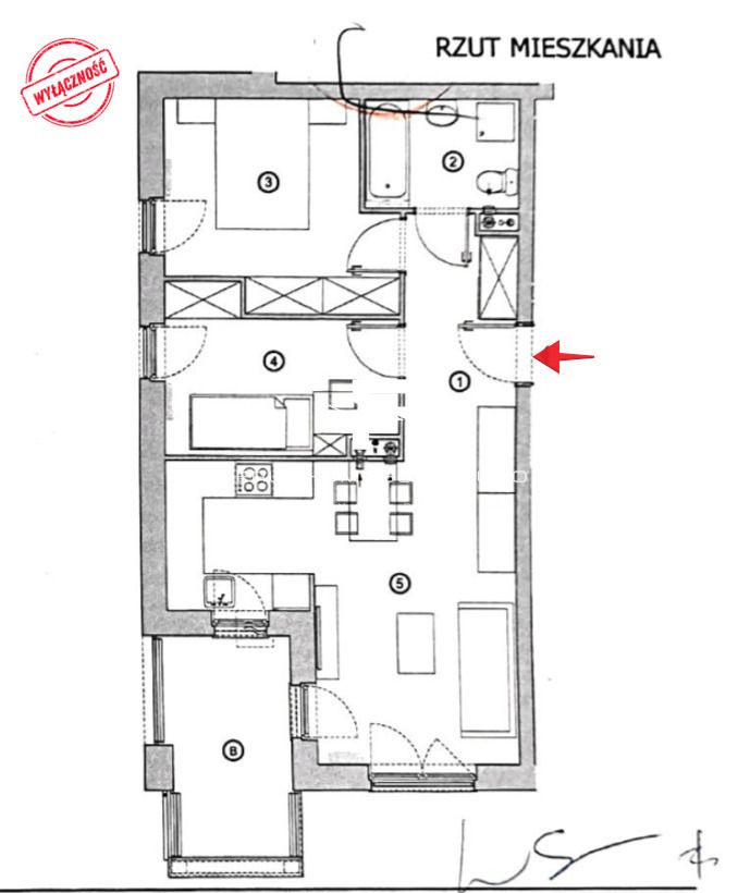 Mieszkanie 3-pokojowe Dopiewiec, ul. Polarna. Zdjęcie 20