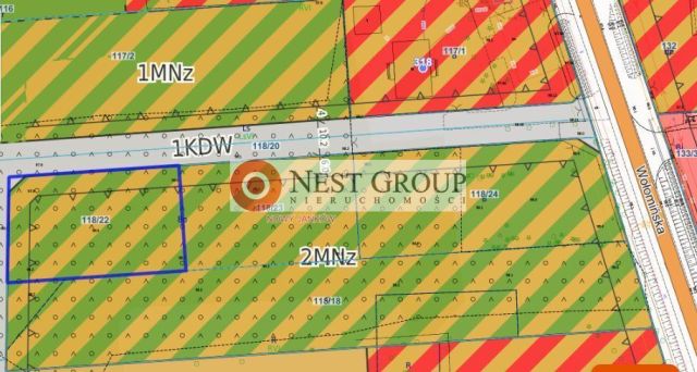 Działka budowlana Nowy Janków, ul. Wołomińska. Zdjęcie 8