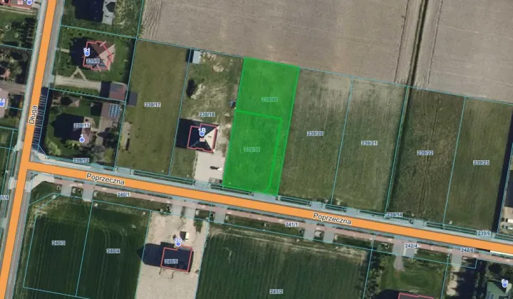 Działka budowlana Łękińsko