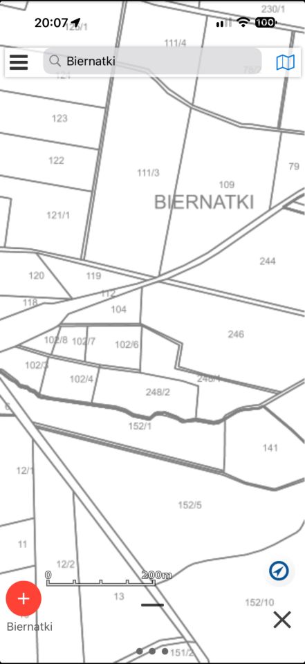 Działka rolna Biernatki. Zdjęcie 1