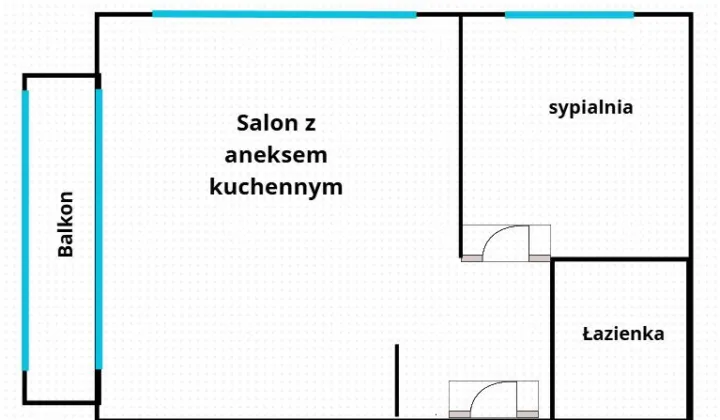 Mieszkanie 2-pokojowe Warszawa Ursus, ul. Królów Polskich