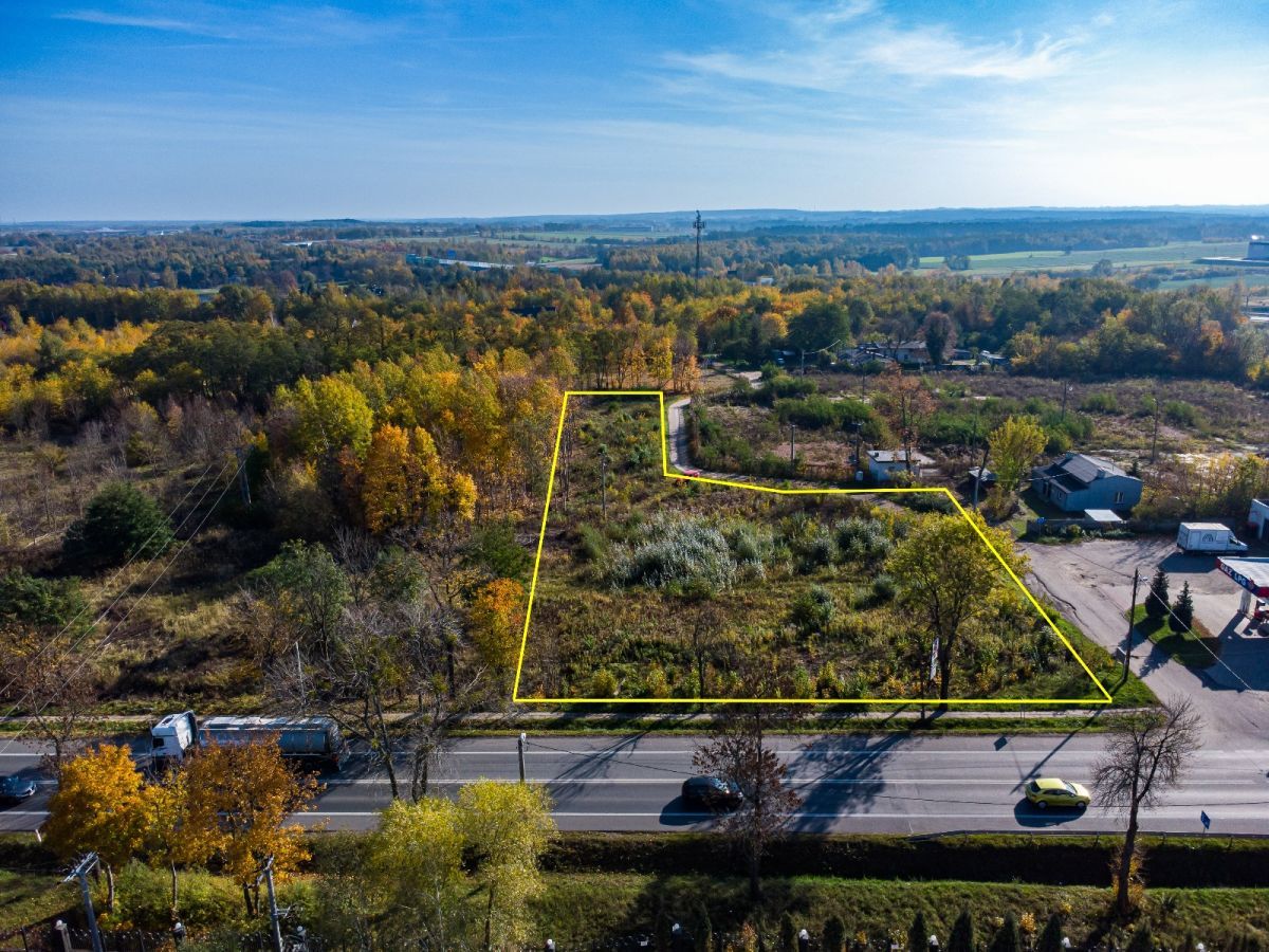 Działka inwestycyjna Stryków, ul. Warszawska