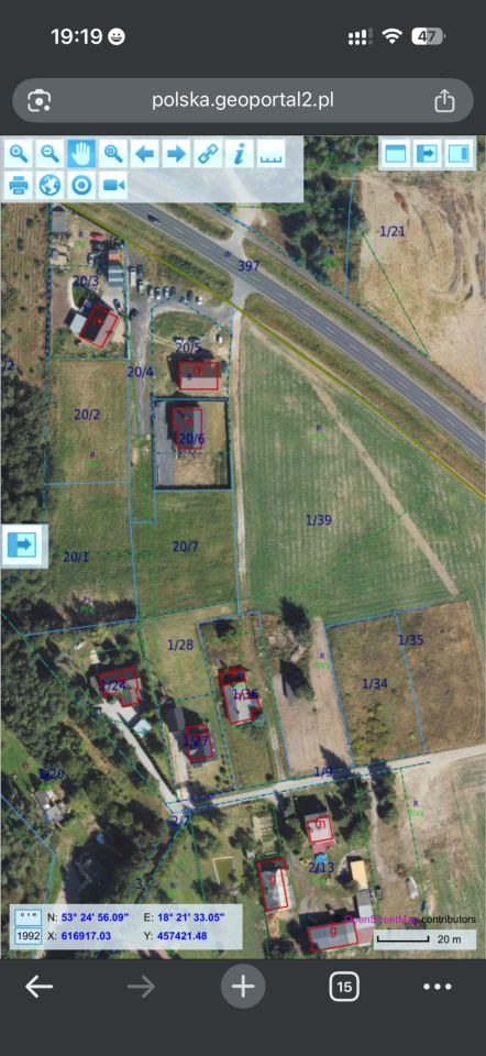 Działka budowlana Terespol Pomorski, ul. Polna. Zdjęcie 5