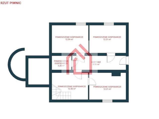 dom wolnostojący, 3 pokoje Stężyca. Zdjęcie 14