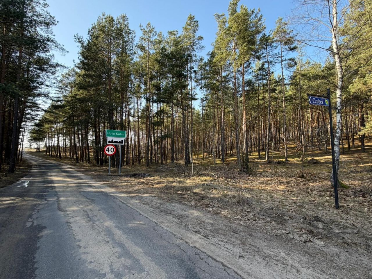 Działka rolna Czarna Woda Huta Kalna. Zdjęcie 2