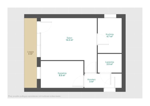 Mieszkanie 2-pokojowe Poznań Winiary, ul. Koronna. Zdjęcie 13