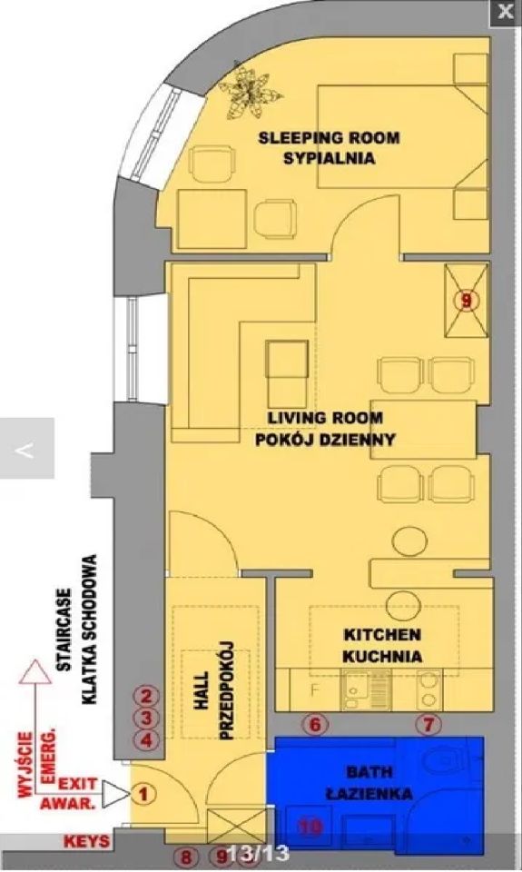 Mieszkanie 2-pokojowe Kraków Stare Miasto, ul. Floriańska. Zdjęcie 1